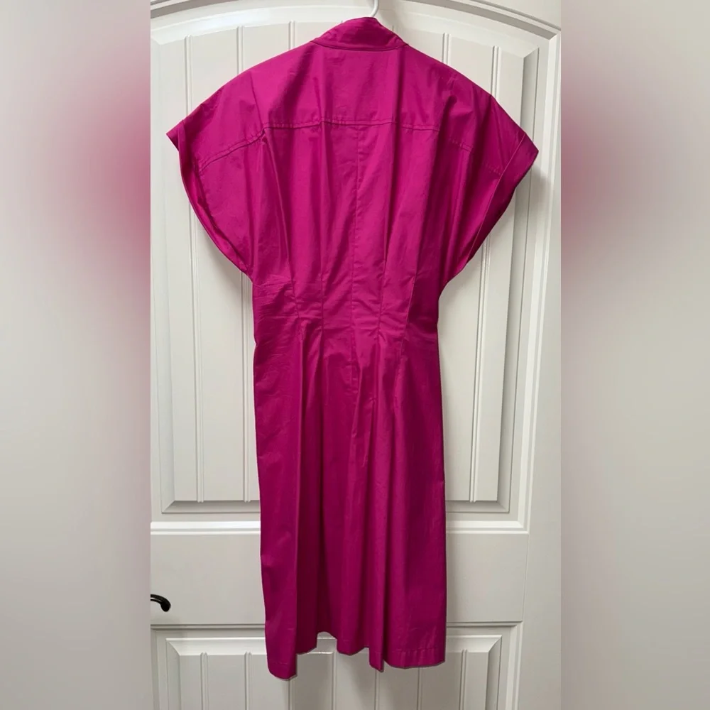 LN $300 WOMENS SMALL (bust 38”) FINLEY ROCKY DRESS PINK KNEE LENGTH - Picture 3 of 3